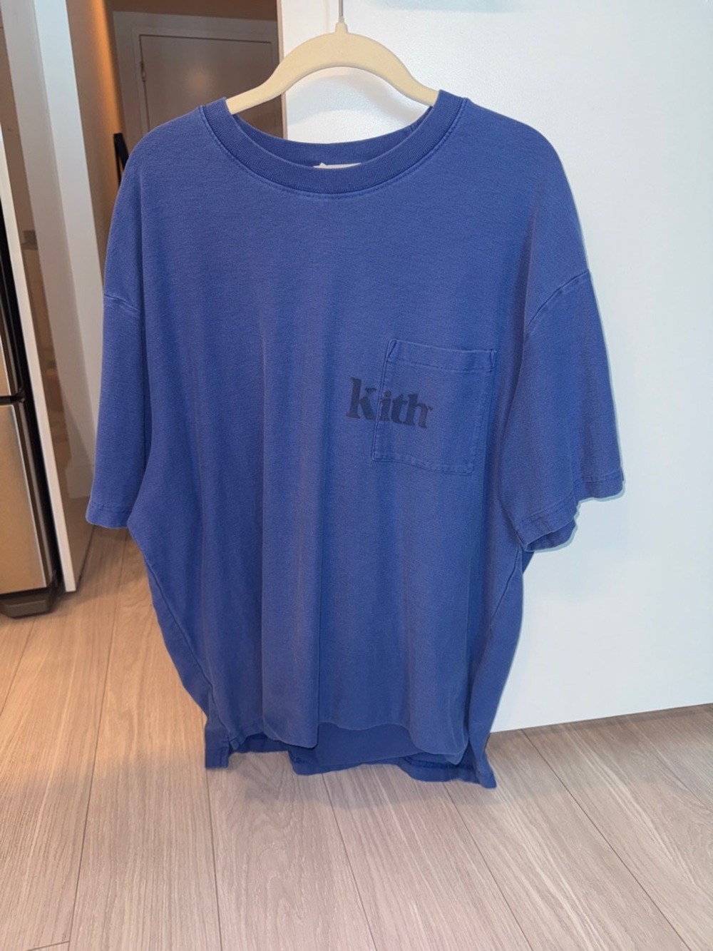 Kith Short Sleeve Pocket Tee in Royal Blue